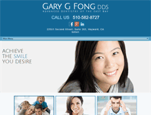 Tablet Screenshot of drgaryfong.com